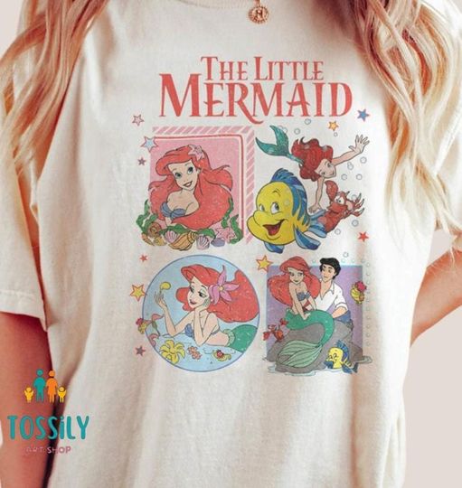 Disney Princess The Little Mermaid Shirts, Disney Princess