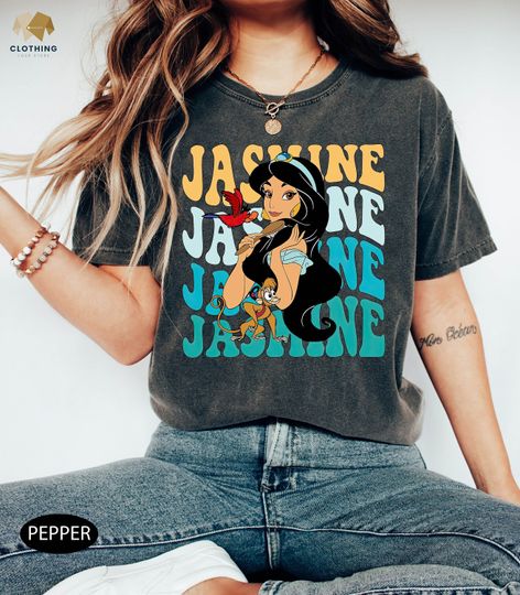 Princess Jasmine Shirt, Jasmine Shirt, Disney Princess Jasmine Shirt