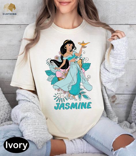 Vintage Princess Jasmine Shirt, Retro Disney Princess Shirt