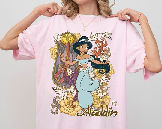 Jasmine T Shirt, Jasmine Princess Shirt, Jasmine and Friends Shirt