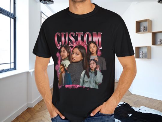 Custom Girl friend T-Shirt, Shirt With Girlfriend Face