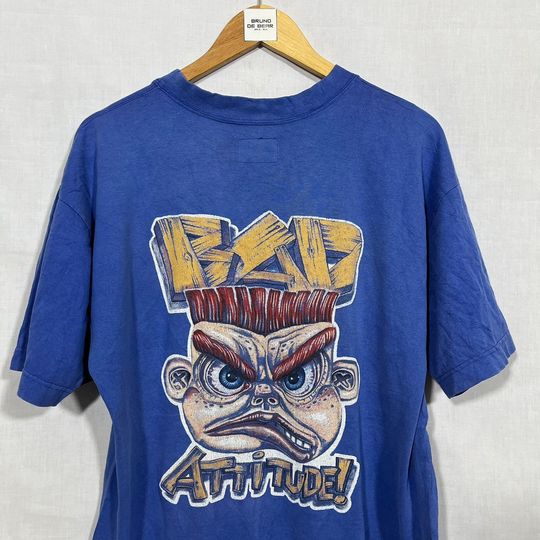 Vintage 90's Bad Boy Club Shirt Street Fashion Skate Surf T Shirt