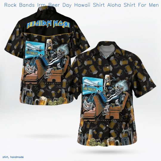 Rock Bands Irm Beer Day Hawaii Shirt