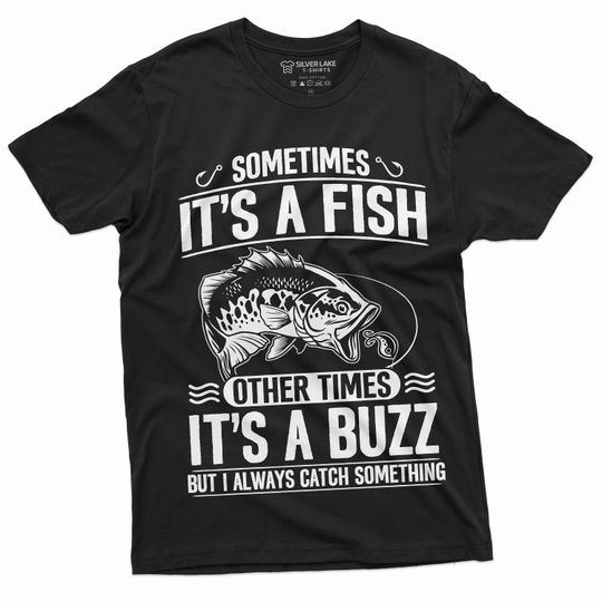 Men's Funny Fishing T Shirt Fishing Shirt Fisherman Gifts Fishing Humor T-Shirt