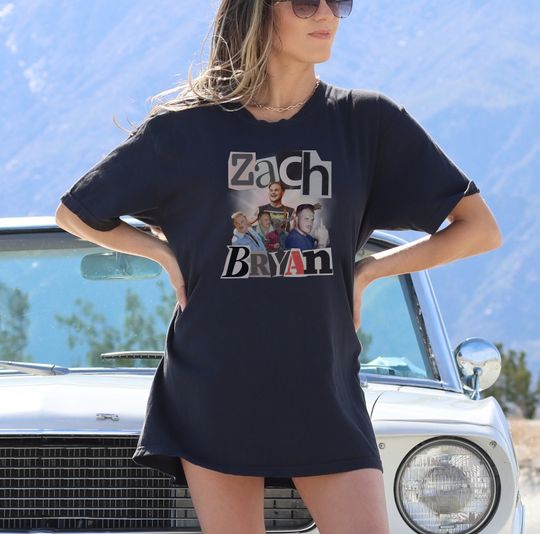 Stand out in Style with this Zach Bryan Fan Girl Tee Shirt