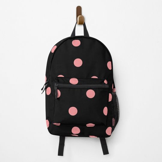 Pink polka dots Backpack