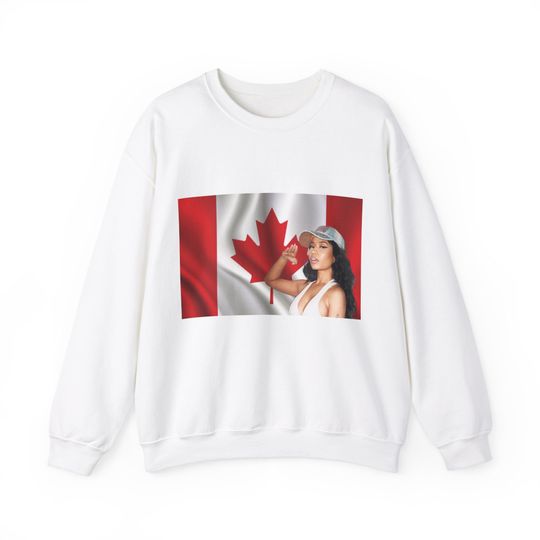the Nicki Minaj Canadian Flag Sweatshirt
