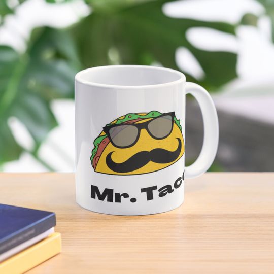 Mr.Taco Coffee Mug, Cinco De Mayo Festival Coffee Mug