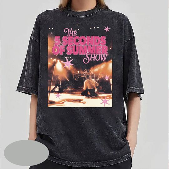 Band 5 Seconds Of Summer The Show Shirt, 5SOS Music Tour 2024 Shirt