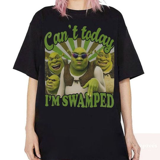 Can't Today I'm Swamped Vintage Shirt