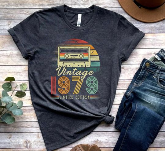 45th Birthday Shirt, Vintage 1979 Shirt