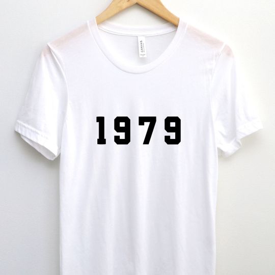 1979 T Shirt, 45th Birthday T Shirt, Born in 1979