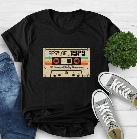 45th Birthday Shirt, 45 Years Of Being Awesome T-Shirt