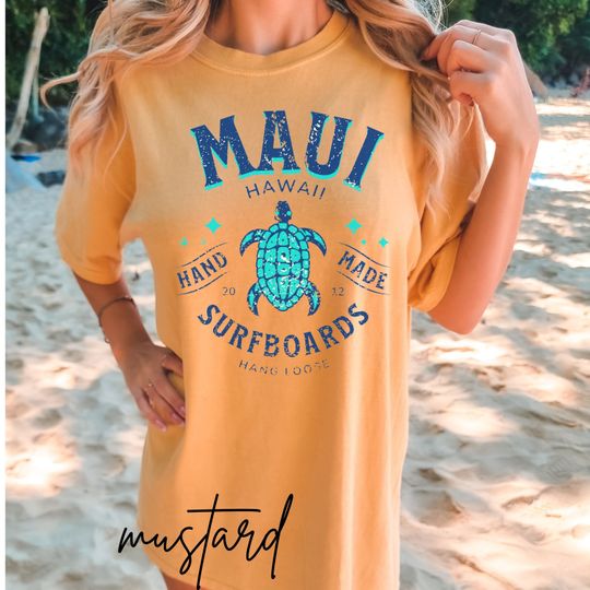 Maui Tshirt, Hawaii Vacation Shirt, Trendy Shirts