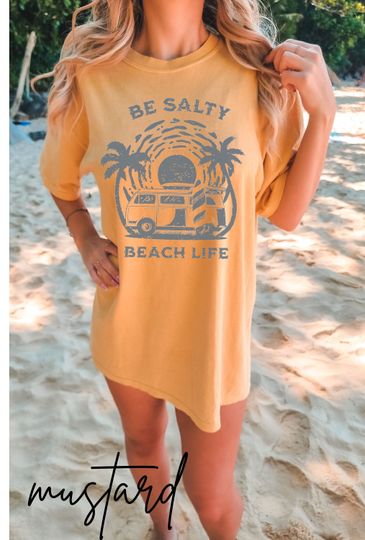 Be Salty Shirt, Vacation Shirt, Trendy Shirts