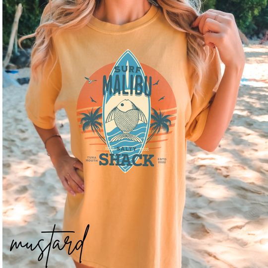 Malibu Shirt, Surf Tshirt