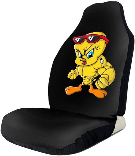 Tweety Bird Universal Car Seat Covers Front Seat Protector for Car