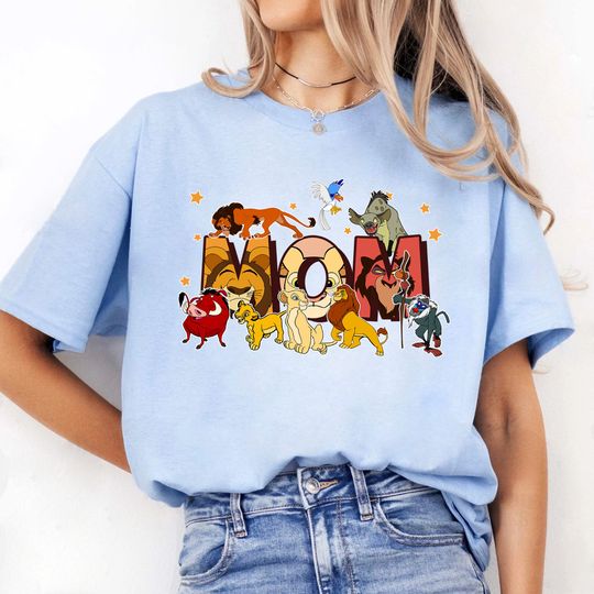 Retro Lion King Mom Shirt, Disneyland Mothers Day T-shirt