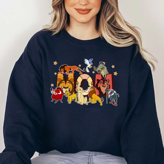 Disneyland The Lion King Mom Sweatshirt | Disneyland Lion King Lover Sweatshirt