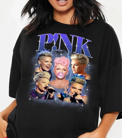 Limited Vintage P!NK Pink Bootleg Style Tee, Pink Tour Shirt, Gift For Women and Man,T-Shirt, P!NK Concert Shirt, Express Delivery available