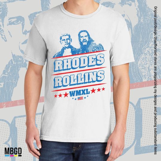 Cody Rhodes and Seth Rollins Shirt