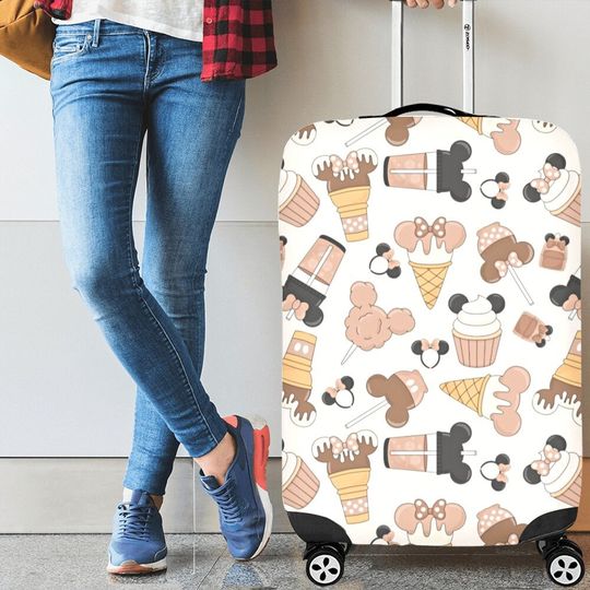 Mickey Mouse Disney Luggage Cover, Magic Kingdom Luggage Cover