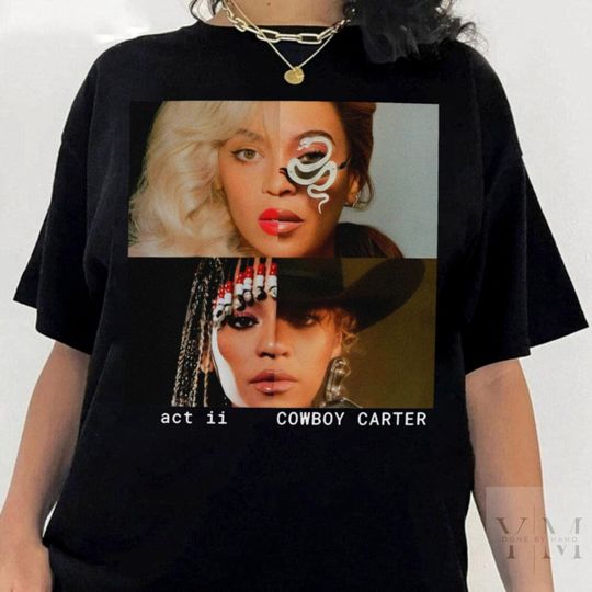 Cowboy Carter Album Tee, Cowboy Carter Shirt