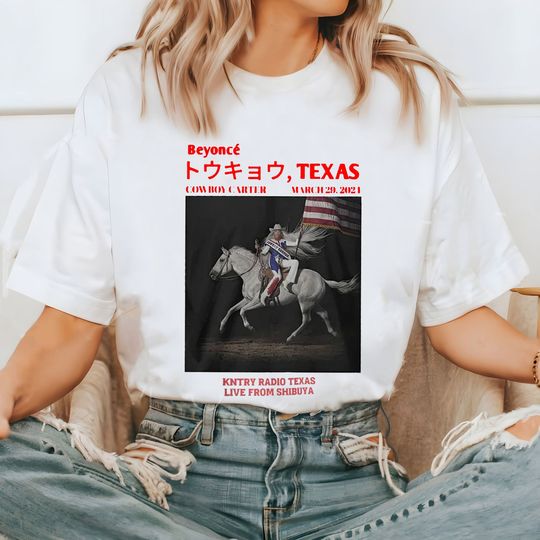 Texas Cowboy Shrit, Beyoncee Texas Funny Tee, Retro Graphic Tee