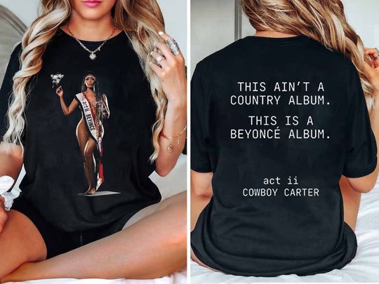 Beyonce Cowboy Carter Shirt Beyinc Vinyl Art, Country Music, Beyonc Gift