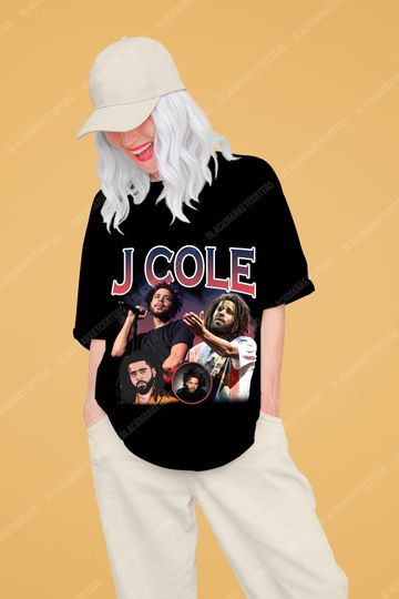 Vintage J Cole Dreamville Hip Hop Rap T-shirt