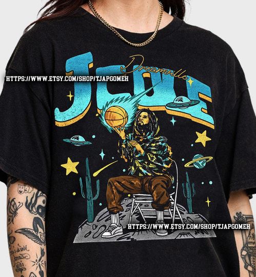 J Cole Dreamville Vintage T-shirt