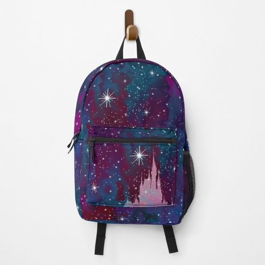 Magic Castle Silhouette Space Backpack