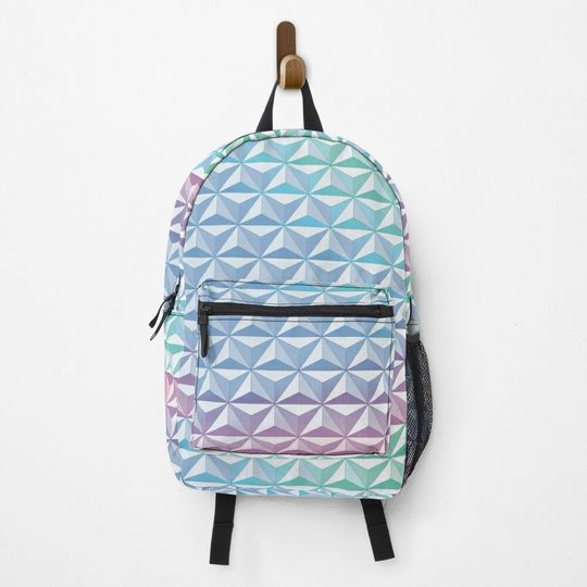 Geodesic Sphere, Blue Backpack