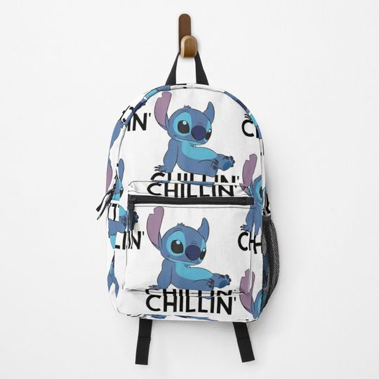 Stitch Chillin Backpack, Thanksgiving, Christmas Day Backpack