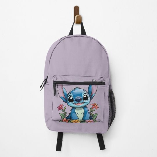 Lilo and Stitch with flowers Backpack