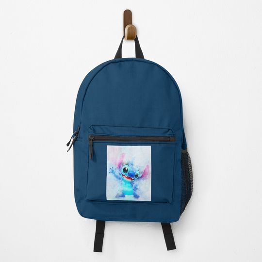 Stich Funny Poster Backpack