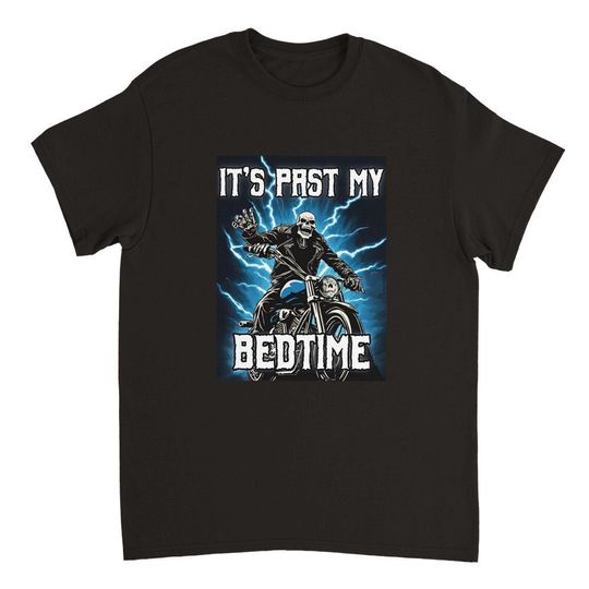 It's Past My Bedtime Funny Shirt, Hard Skeleton Meme Shirt