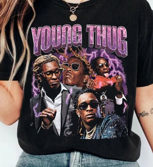 Vintage Style Young Thug Shirt, Young Thug New Bootleg