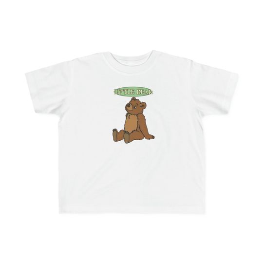 Little Bear Shirt | Children's Cartoon Shirt | Little One Shirt
