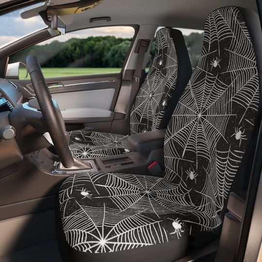 Spiders and spider webs Car Seat Covers