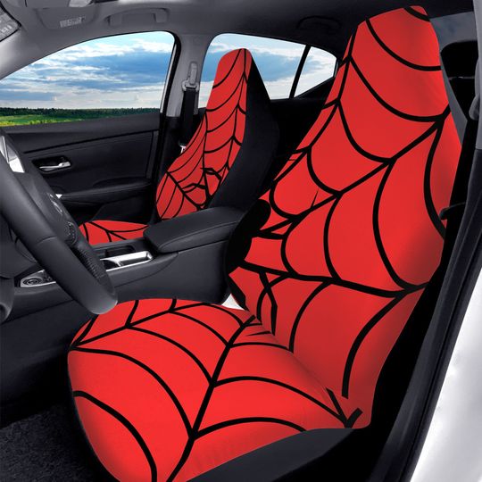 Spider Car Seat Covers, Car Gift For Men