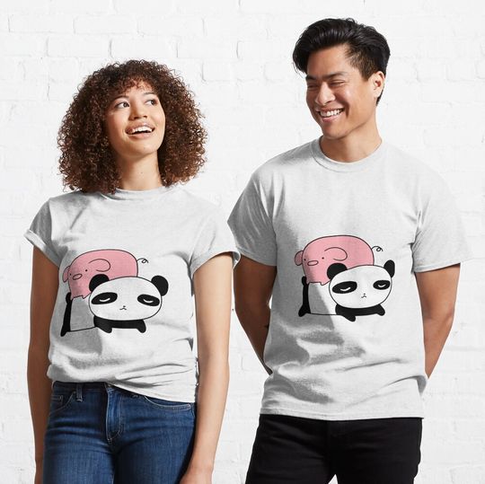 Little Piggy and Panda Classic T-Shirt