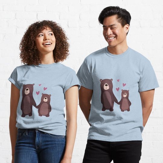 Mama Bear and Baby Bear Classic T-Shirt
