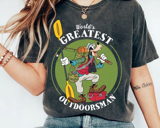 Vintage Disney Goofy Outdoorsman Shirt