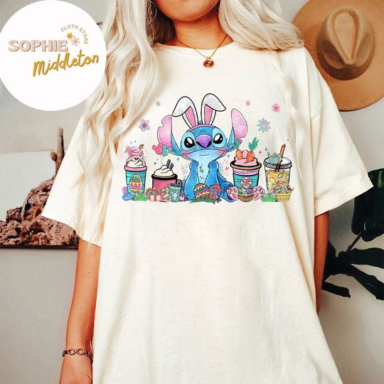 Disney Stitch Happy Easter Shirt, Disney Stitch Happy Easter Shirt