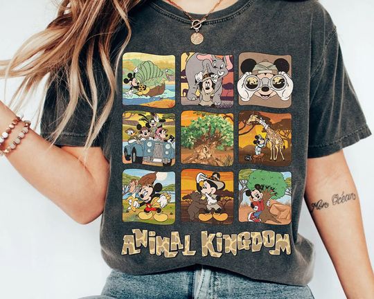 Disney Mickey Mouse and Friends Animal Kingdom Shirt