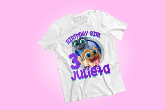Personalized puppy dog pals family birthday shirt, Puppy dog pals party matching shirt, Puppy pals birthday girl shirt, Puppy dog pals shirt