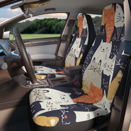 Cat Car Seat Covers car seat covers for women cat lovers gifts for her car seat covers for vehicle