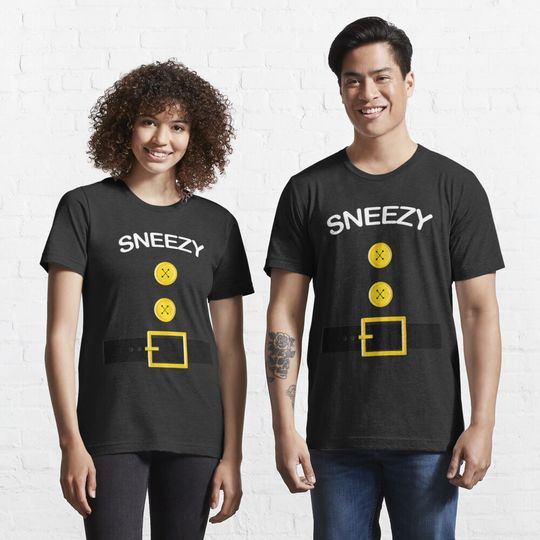 Snow White Sneezy 7 Dwarfs Essential T-Shirt