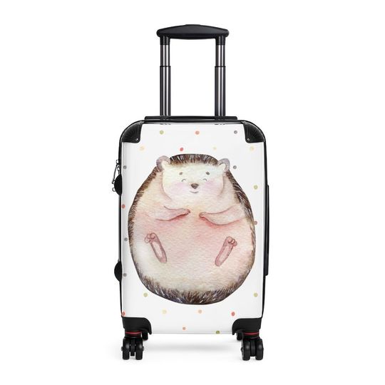 Hedgehog Suitcase for animal lovers
